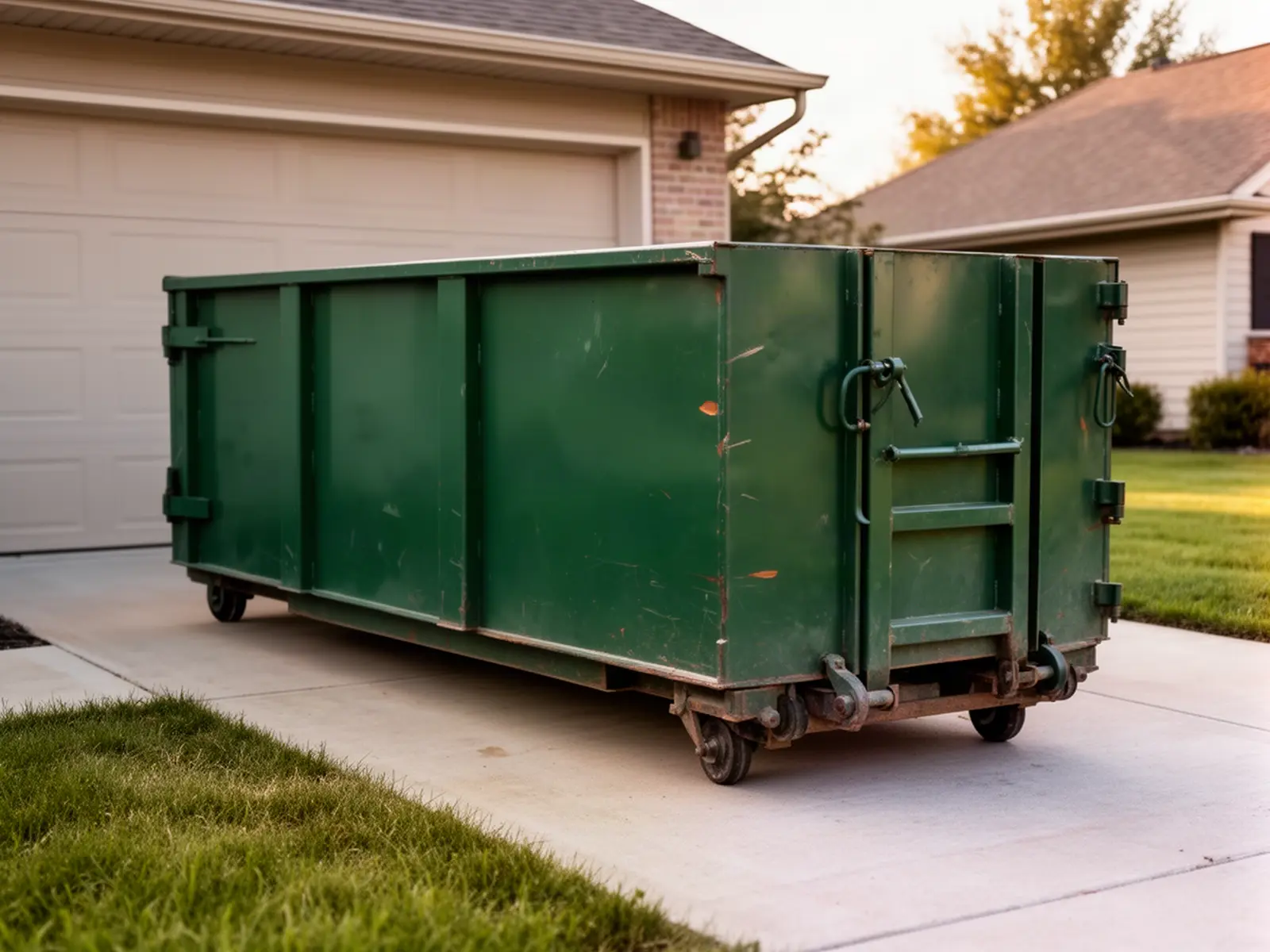 Roll-off dumpster from Rowe & Reynolds Dumpster Rental in Addison, TX